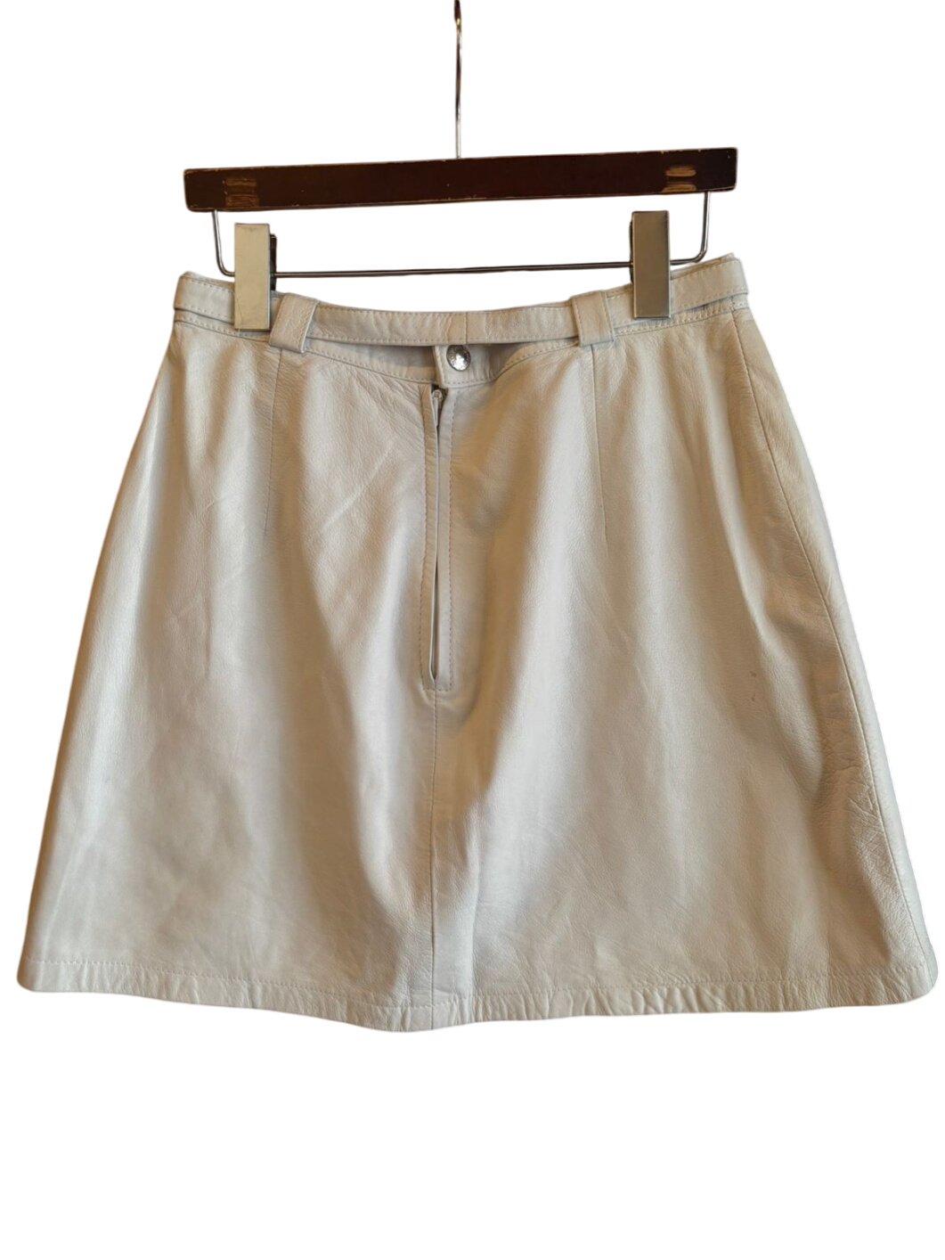 Swish Jeans Genuine Leather A-Line Skirt