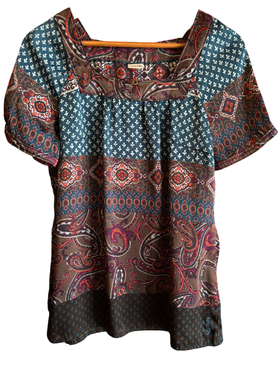 ESPIRIT Patterned short-sleeve top