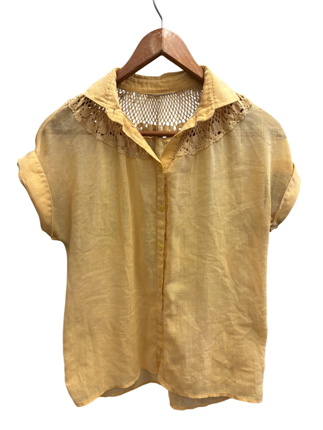 Yellow Short Sleeve Shirt