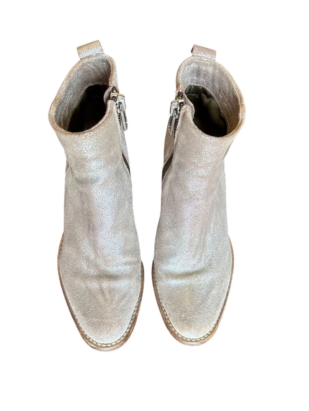 Diesel Metallic Ankle Boots