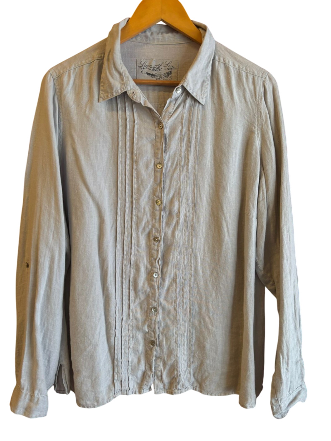 Marks & Spencer Silver Grey Button-Up Shirt
