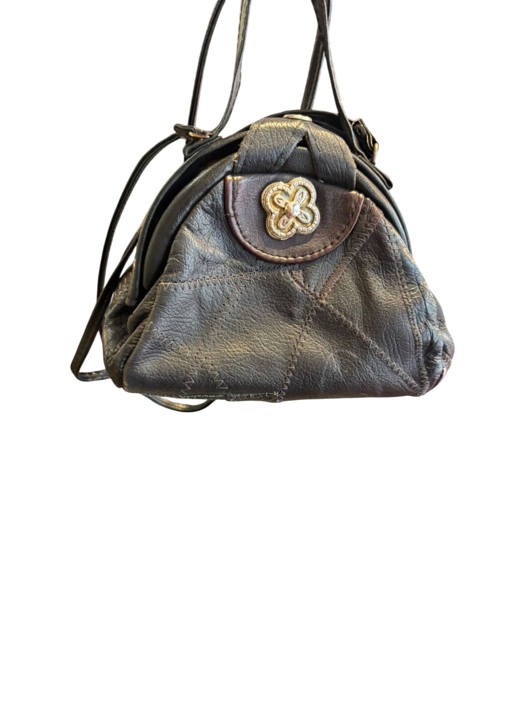 Black Leather Handbag