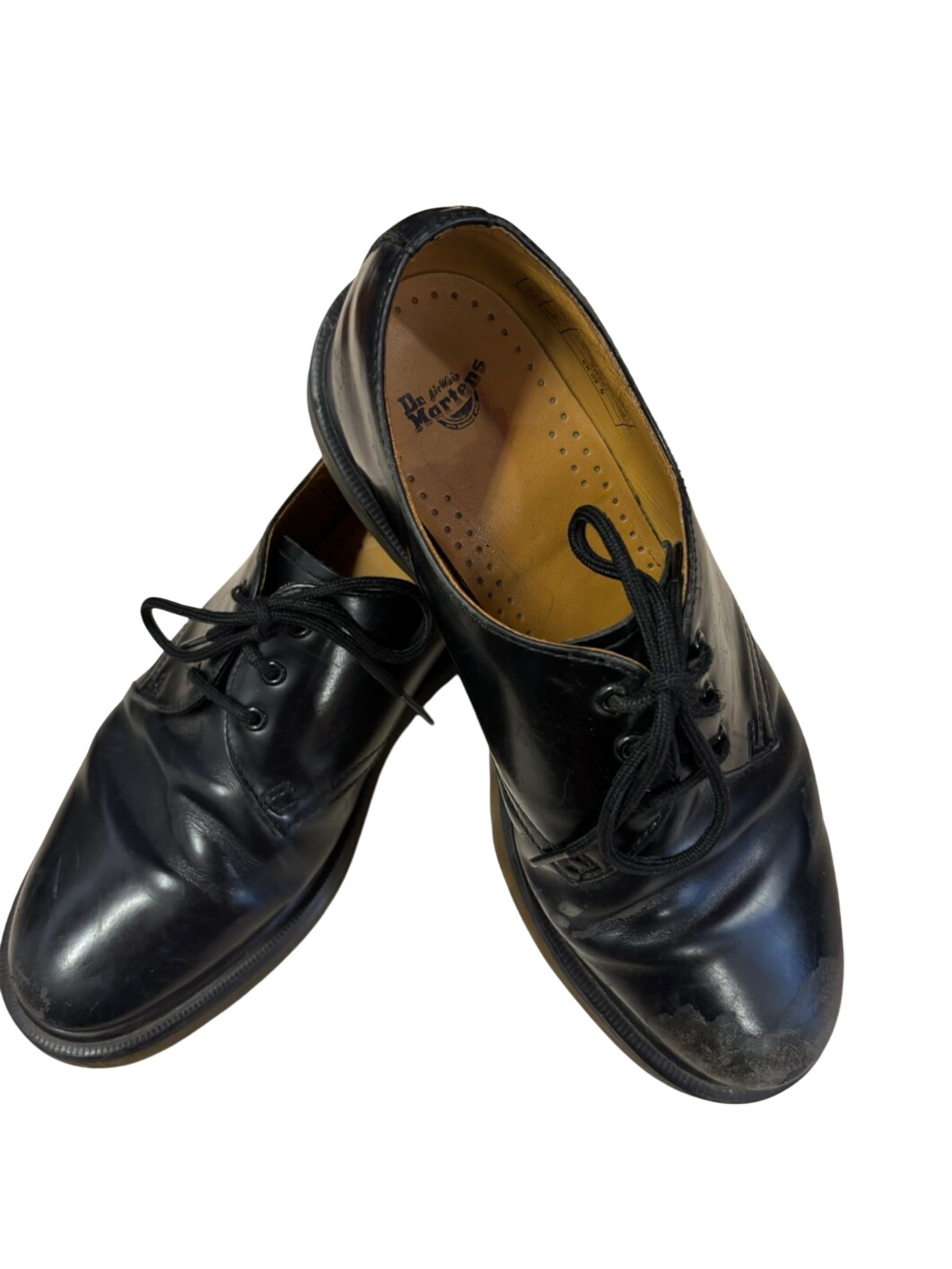 Dr Martens Black Leather Shoes