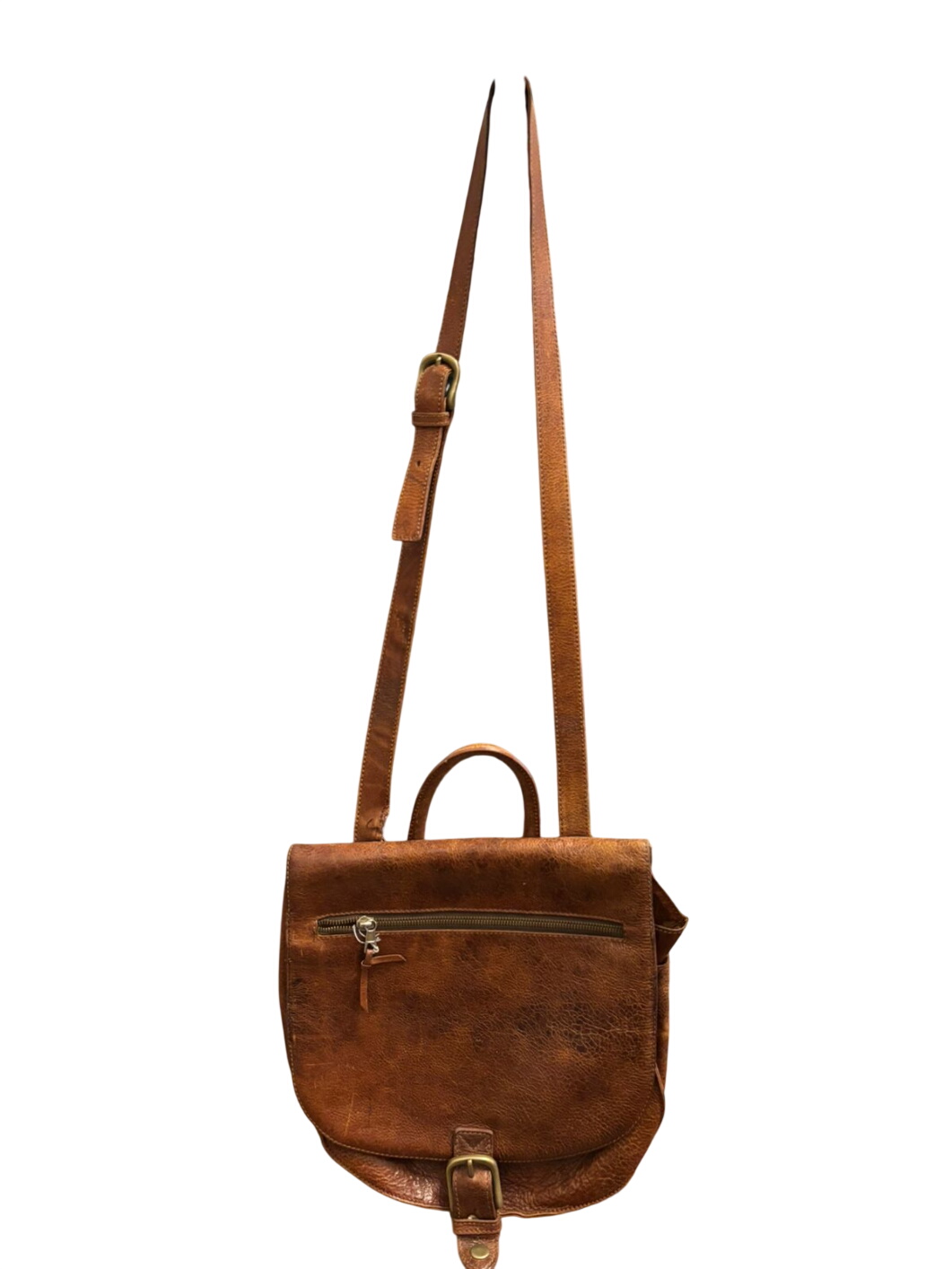 Brown Saddle Leather Bag