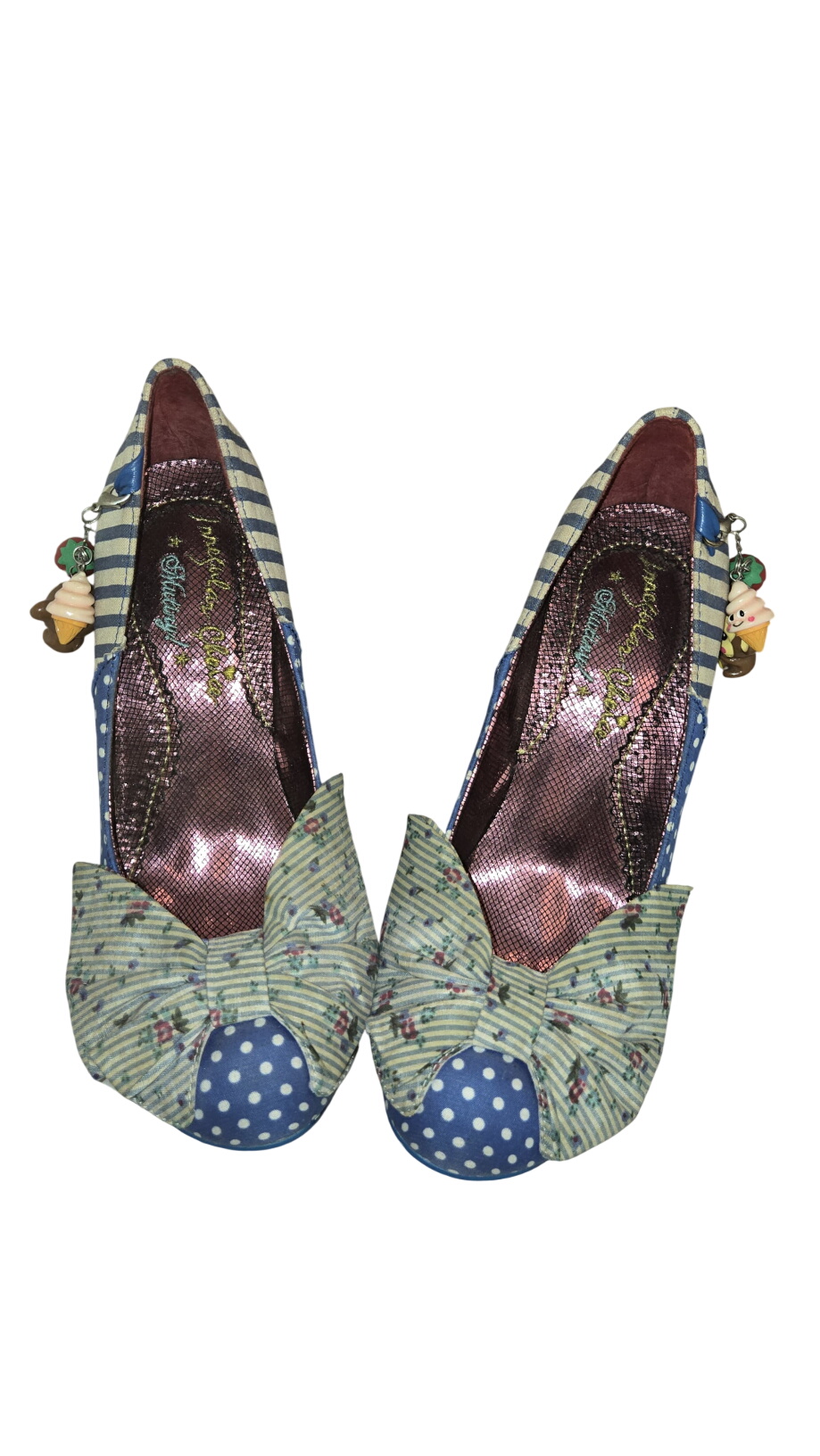 Irregular Choice Patterned High-heeled Shoes