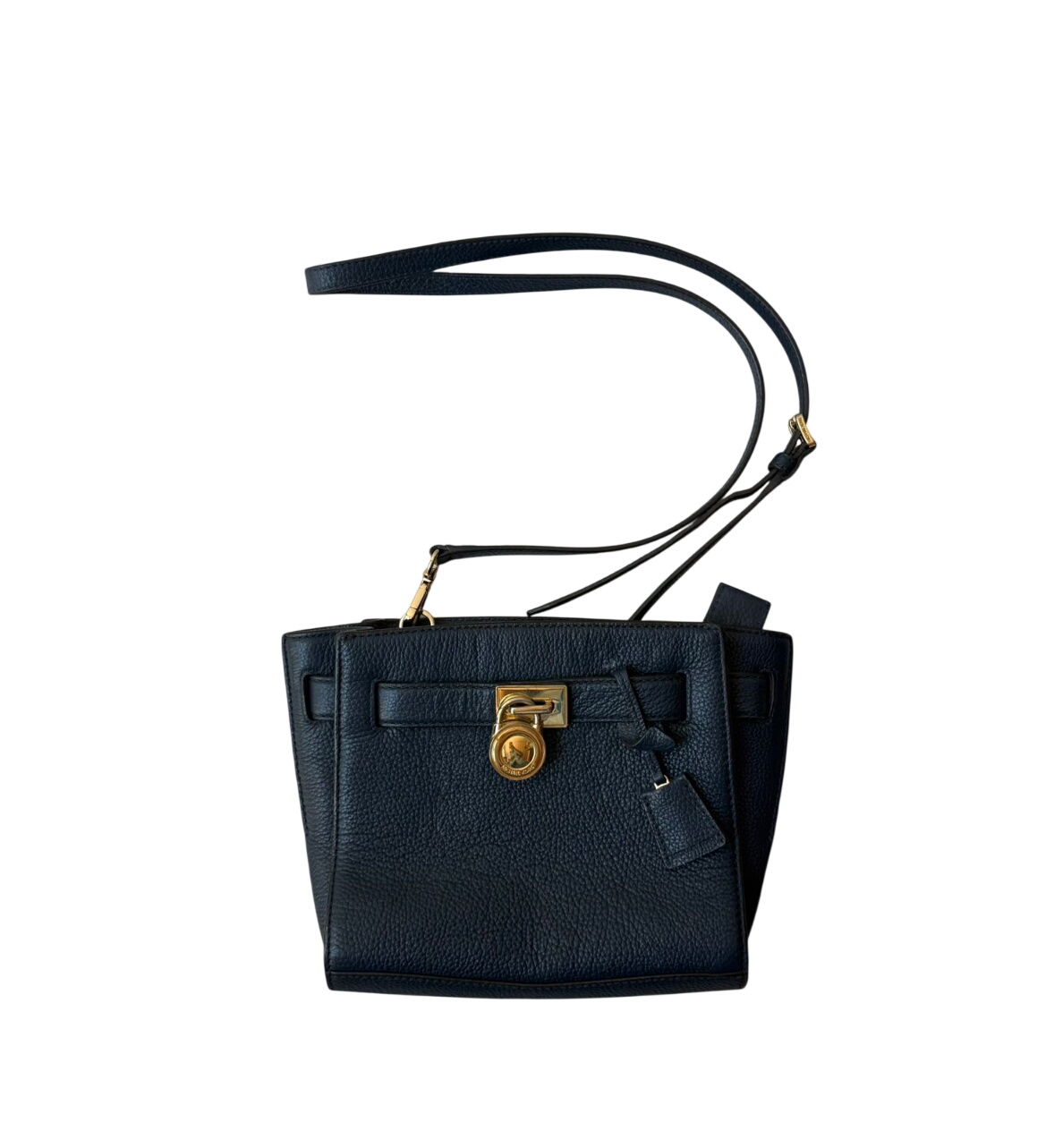 Michael Kors Navy Leather Bag