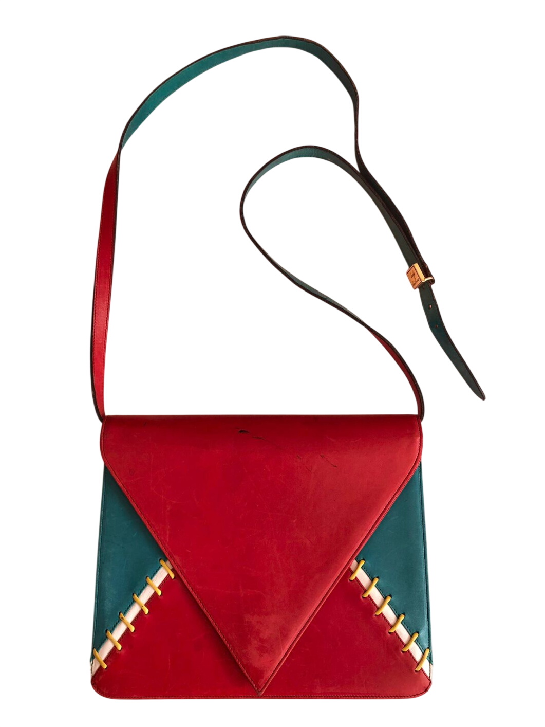 Lady Barbara Colorblock Crossbody Bag