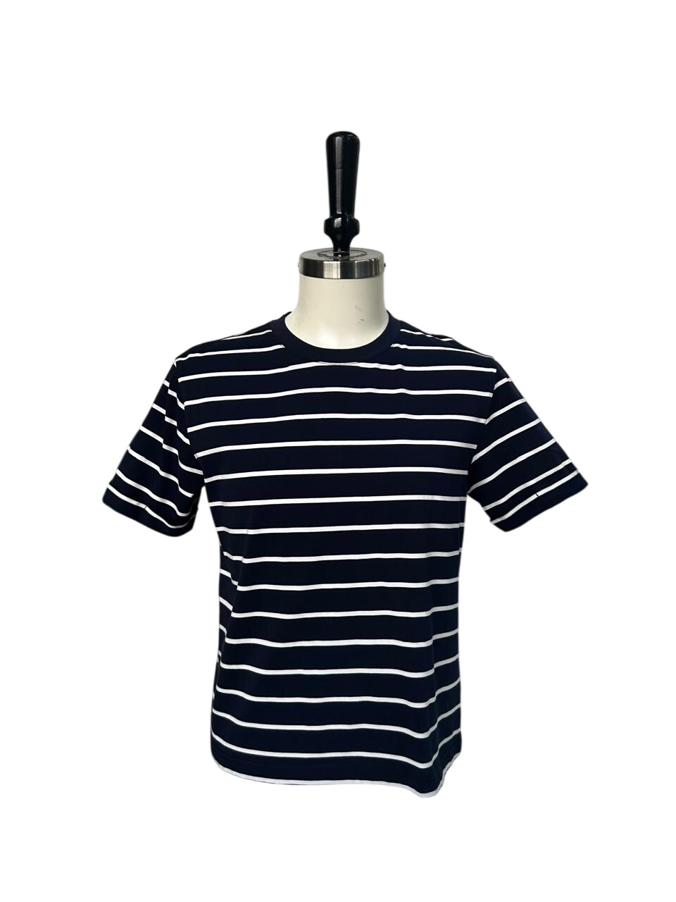 Women's Top - Navy/White Striped T-shirt - Poetry