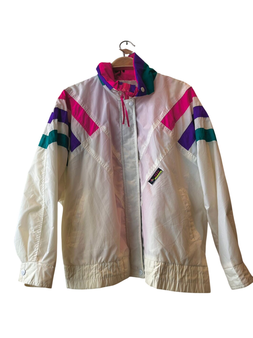 Izzi Sportswear Color-blocked Windbreaker Jacket