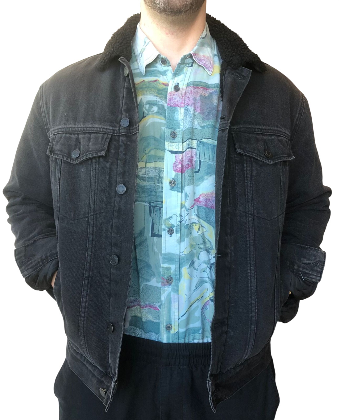 Black Denim Jacket