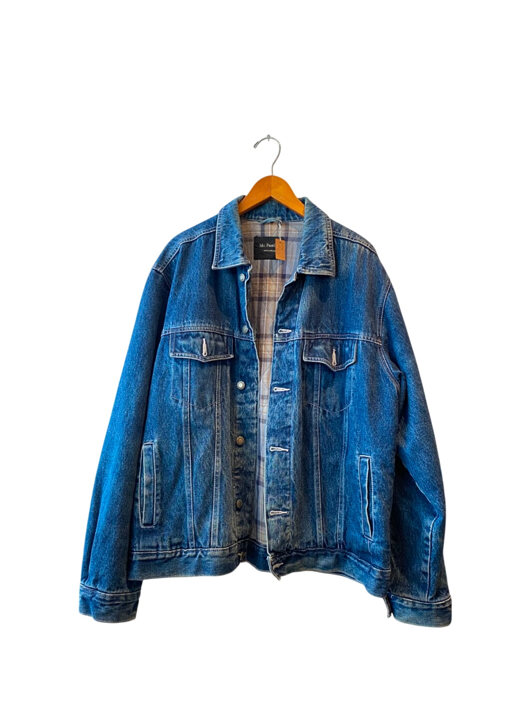 A vintage Mc Panthen denim jacket