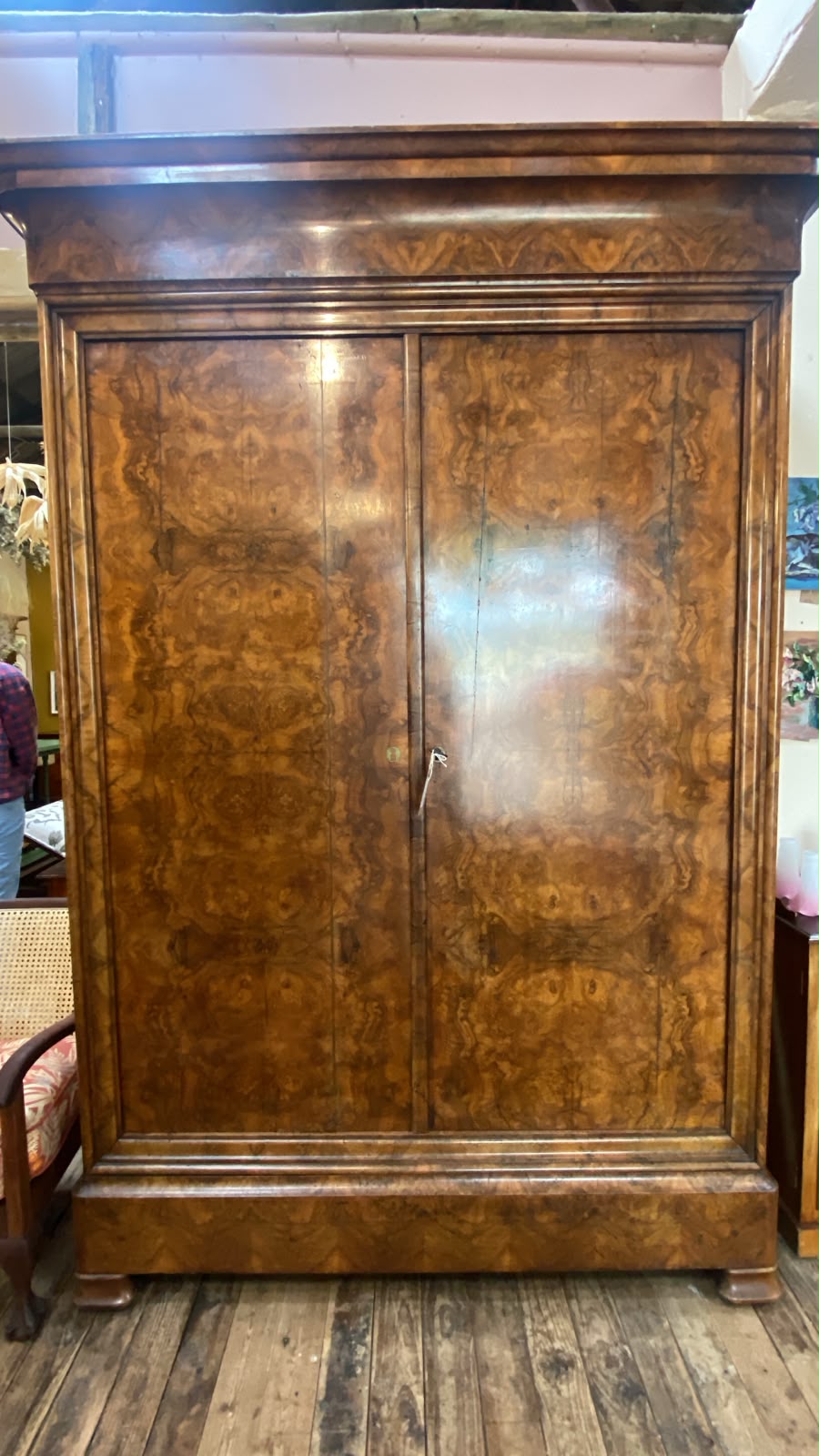 Vintage Wooden Wardrobe