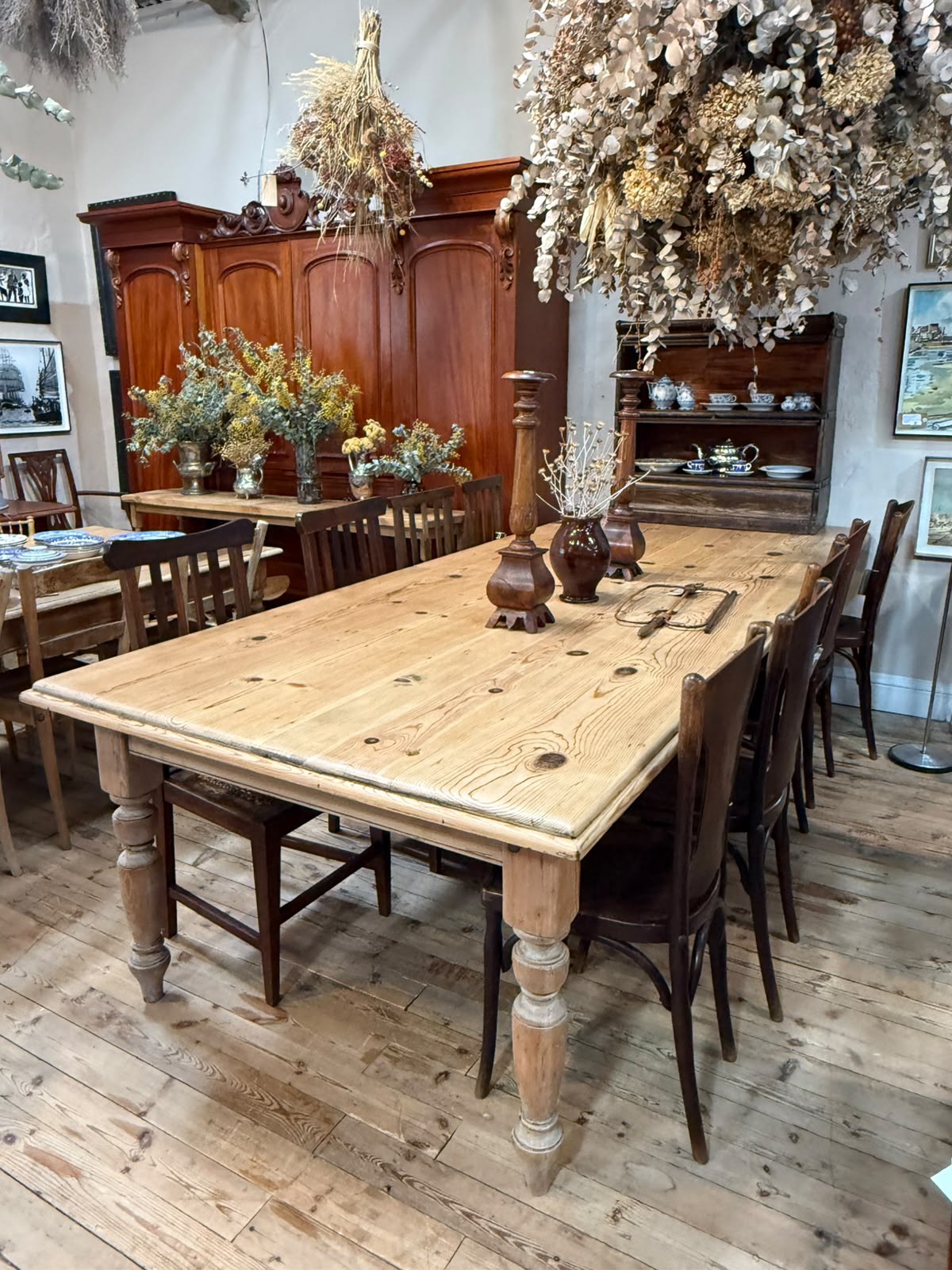 Rustic Wooden Dining Table