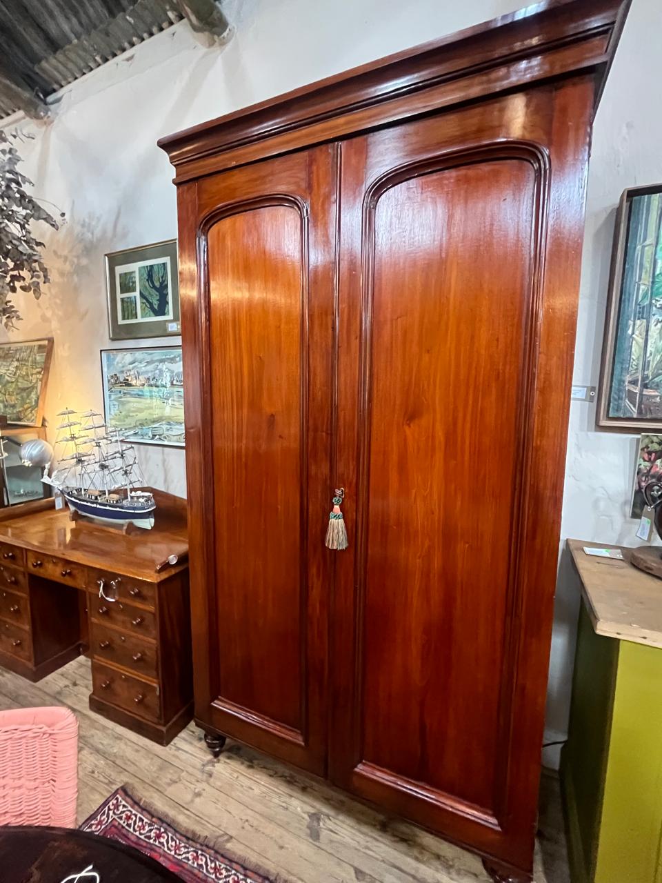 Antique Mahogany Armoire