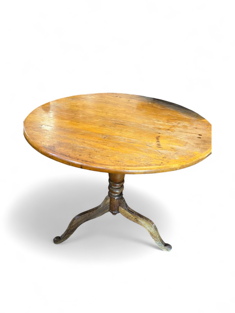 Round Yellowwood Dining Table LPP260504441