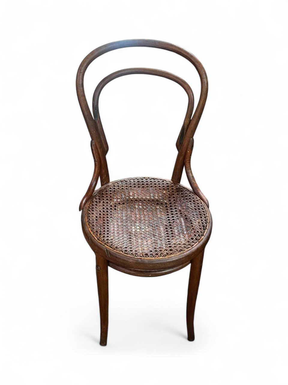 Victorian Bentwood Chair With Cane Seat 1 of 5