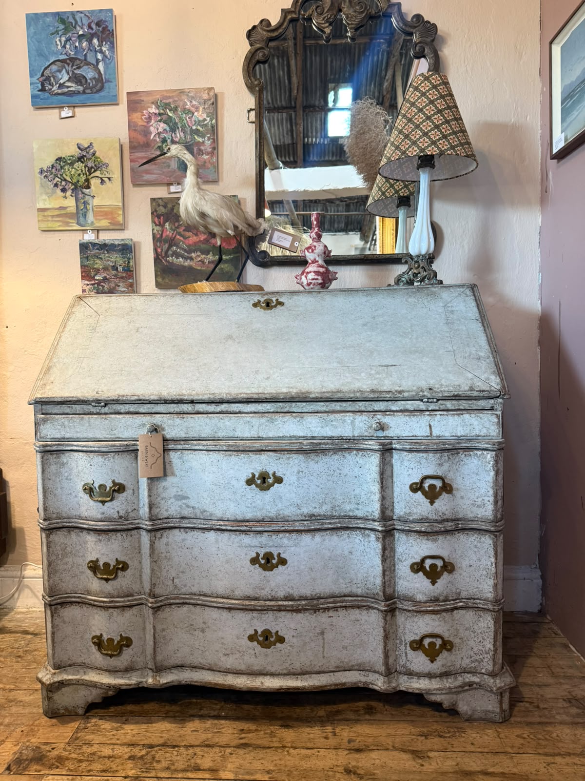 18th C Scandinavian-Style French Desk