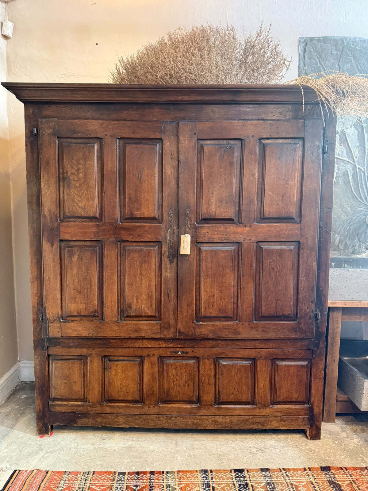 18th C Oak Armoire