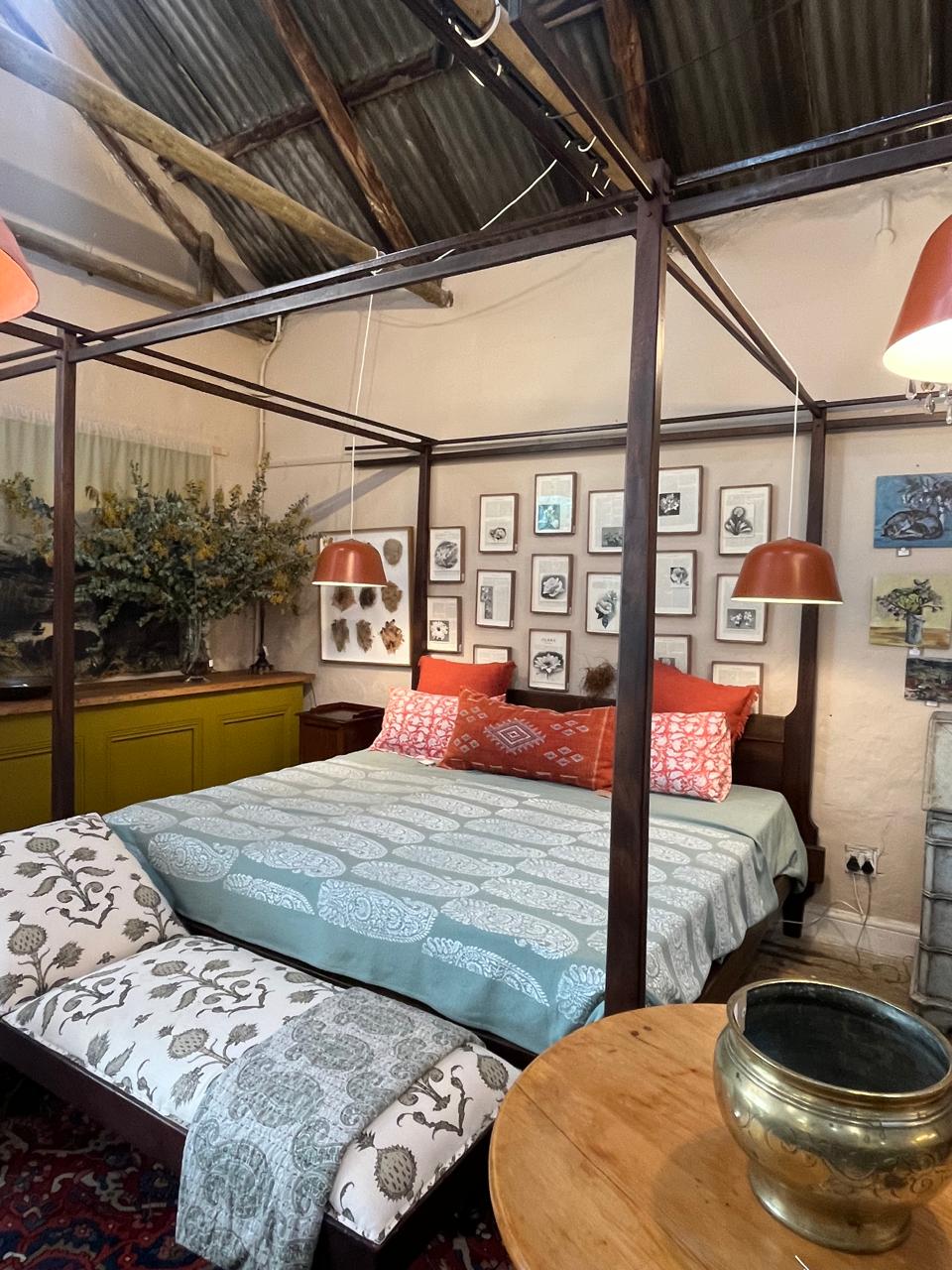 Wooden Four Poaster Bed